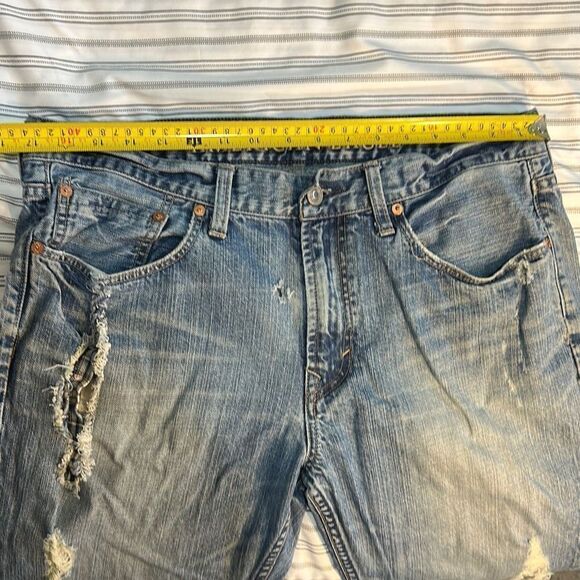American Eagle Denim Low Rise Boot. Waist: 34 Inseam 31 Inches - Picture 2 of 14